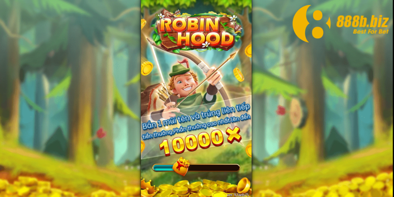 Robin Hood - slot game nổ hũ được phát hành bởi 888b