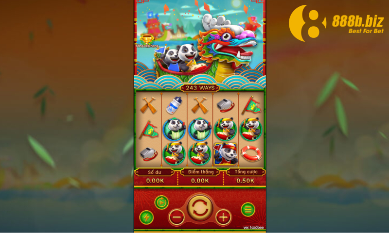 Hướng dẫn chơi game Panda Dragon Boat